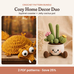 Cozy Home Decor Crochet Pattern Bundle