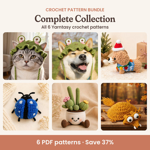 Complete Crochet Pattern Collection Bundle